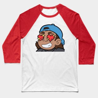 In LOVE! emote Baseball T-Shirt